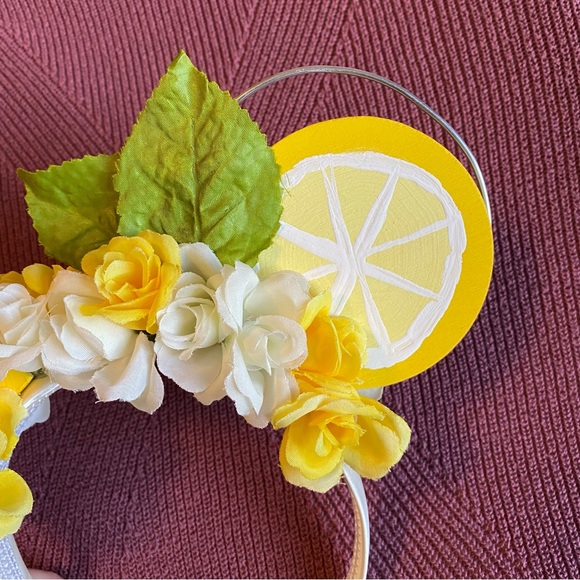 Handmade Disney Lemon Mickey Ears - Picture 3 of 6
